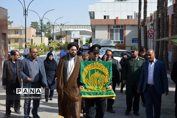حضور دومین گروه کاروان خدام رضوی در شهرستان فردوس استان خراسان جنوبی
