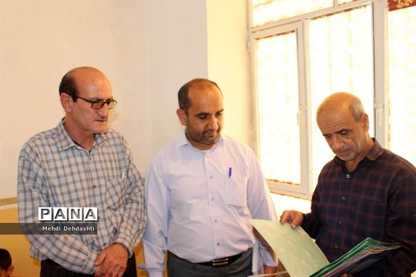 بازدید از فعالیت های دارالقرآن تبیان منطقه آب پخش  بوشهر