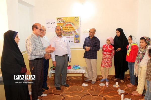 بازدید از فعالیت های دارالقرآن تبیان منطقه آب پخش  بوشهر