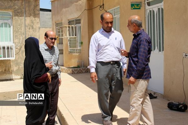 بازدید از فعالیت های دارالقرآن تبیان منطقه آب پخش  بوشهر