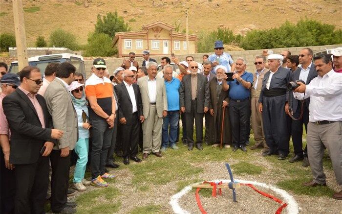 مدرسه ۳ کلاسه روستای حلج کلنگ زنی شد