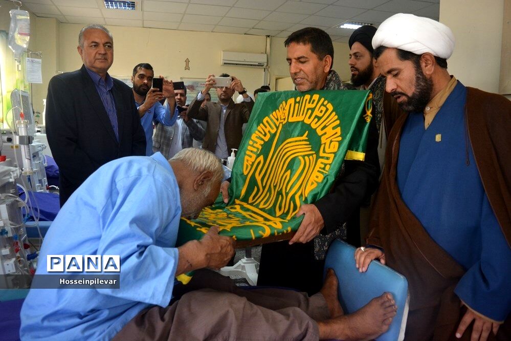 حضور دومین گروه کاروان خدام رضوی در شهرستان سرایان استان خراسان جنوبی