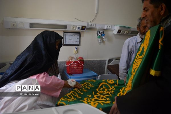 حضور دومین گروه کاروان خدام رضوی در شهرستان سرایان استان خراسان جنوبی