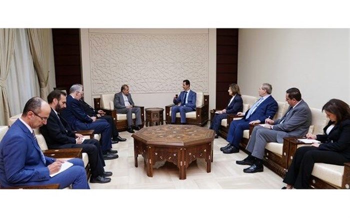 دیدار دستیار وزیر امور خارجه با بشار اسد