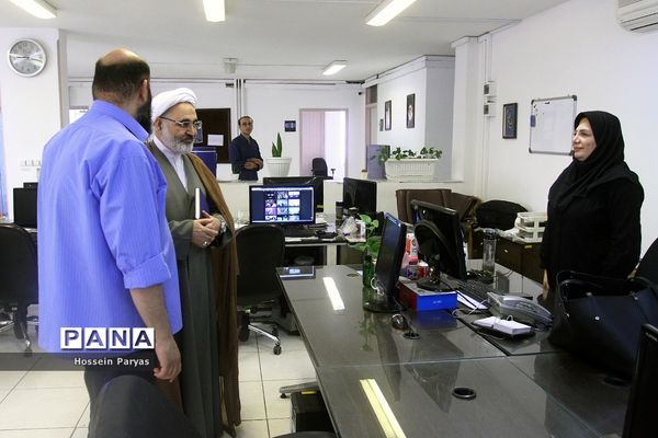 حضور معاون حقوقی و امور مجلس آموزش و پرورش در خبرگزاری پانا