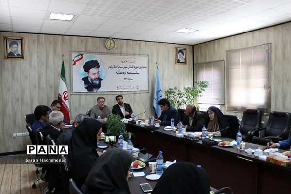 نشست خبری اصحاب رسانه با مسئولان  قضایی اسلامشهر