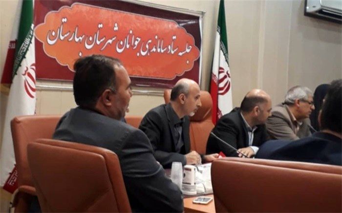 برگزاری جلسه ستاد ساماندهی جوانان شهرستان بهارستان