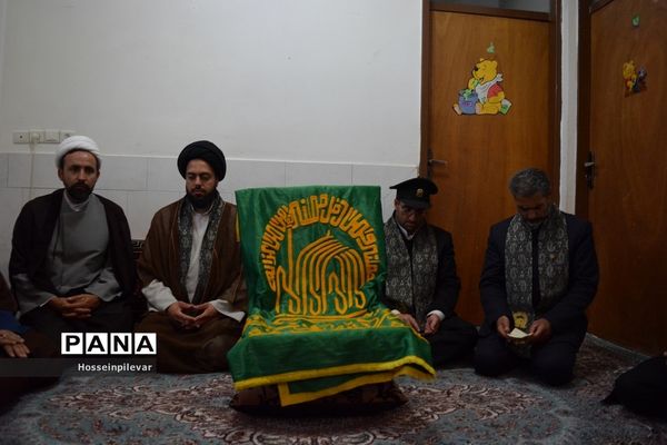 جشن دهه کرامت و حضور دومین گروه کاروان خدام رضوی در شهرستان سرایان استان خراسان جنوبی