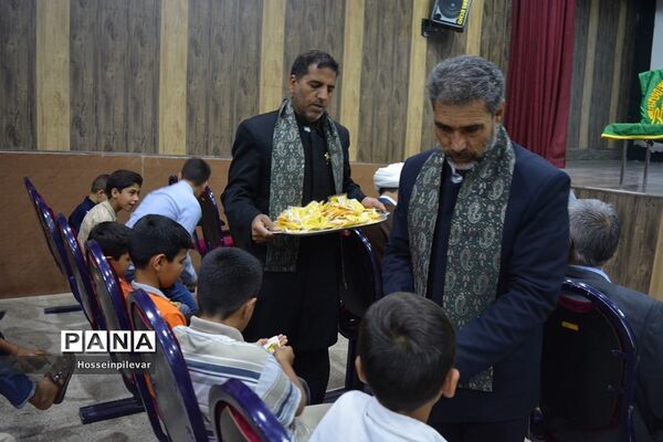 جشن دهه کرامت و حضور دومین گروه کاروان خدام رضوی در شهرستان سرایان استان خراسان جنوبی