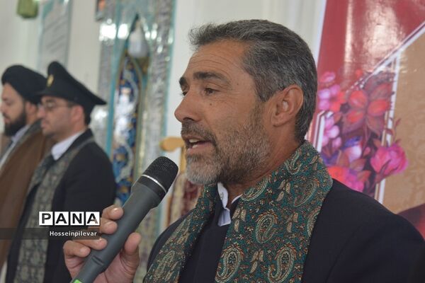 جشن دهه کرامت و حضور دومین گروه کاروان خدام رضوی در شهرستان سرایان استان خراسان جنوبی