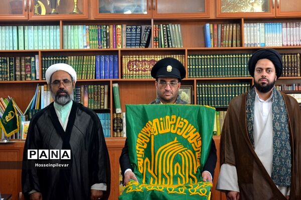 جشن دهه کرامت و حضور دومین گروه کاروان خدام رضوی در شهرستان سرایان استان خراسان جنوبی
