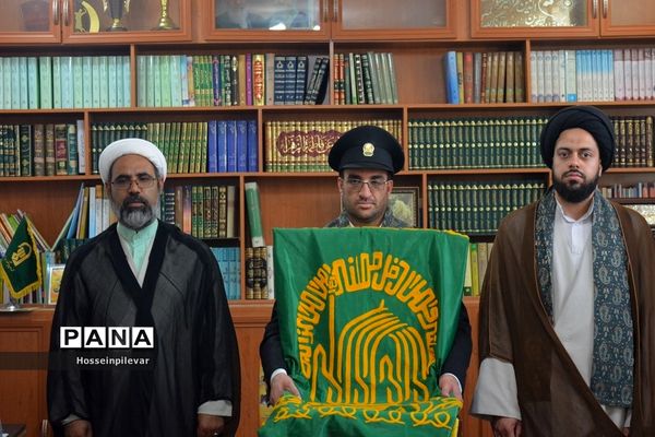 جشن دهه کرامت و حضور دومین گروه کاروان خدام رضوی در شهرستان سرایان استان خراسان جنوبی