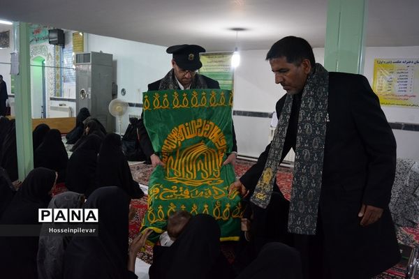 جشن دهه کرامت و حضور دومین گروه کاروان خدام رضوی در شهرستان سرایان استان خراسان جنوبی