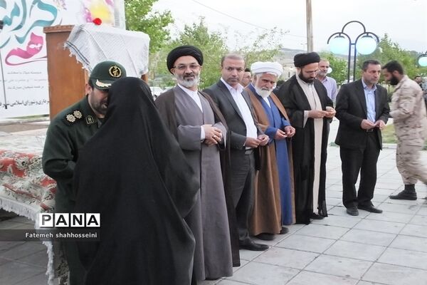 تجمع بزرگ مردمی حافظان حریم خانواده در شهرستان فیروزکوه