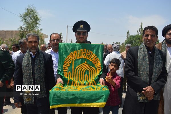حضور دومین گروه کاروان خدام رضوی در شهرستان بشرویه استان خراسان جنوبی