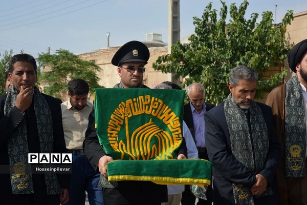 حضور دومین گروه کاروان خدام رضوی در شهرستان بشرویه استان خراسان جنوبی