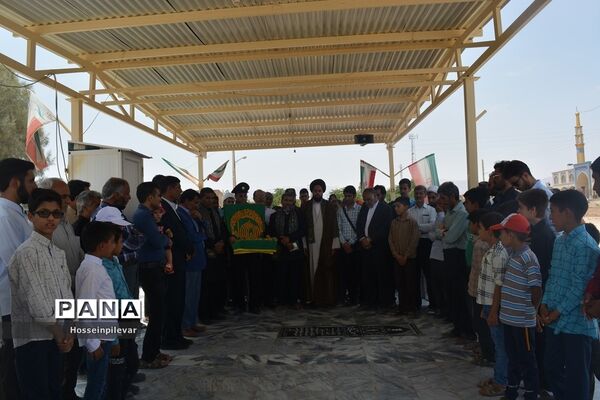 حضور دومین گروه کاروان خدام رضوی در شهرستان بشرویه استان خراسان جنوبی