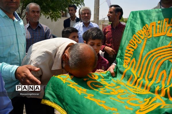 حضور دومین گروه کاروان خدام رضوی در شهرستان بشرویه استان خراسان جنوبی
