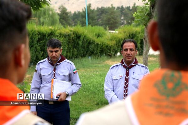 اولین روز از اردوی استانی پیشتازان فارس