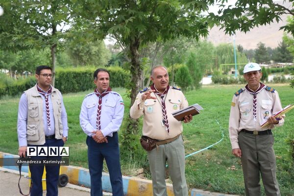 اولین روز از اردوی استانی پیشتازان فارس