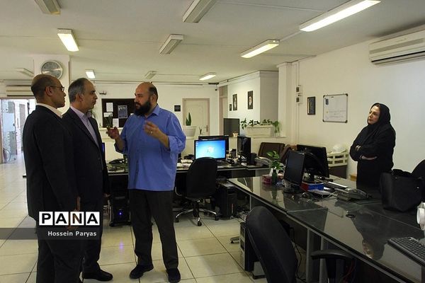 بازدید رئیس فدراسیون ورزش دانش‌آموزی از خبرگزاری پانا