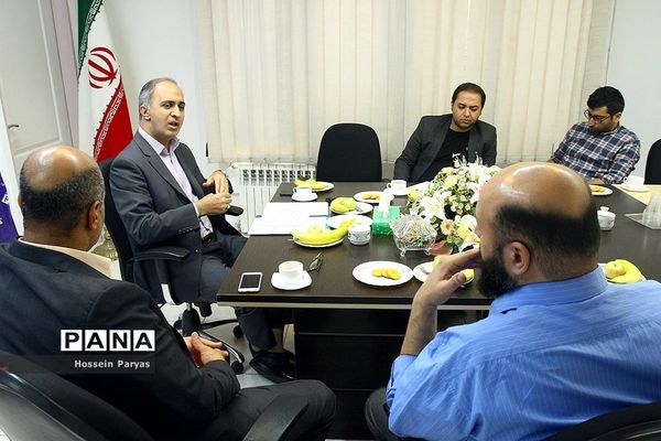 بازدید رئیس فدراسیون ورزش دانش‌آموزی از خبرگزاری پانا