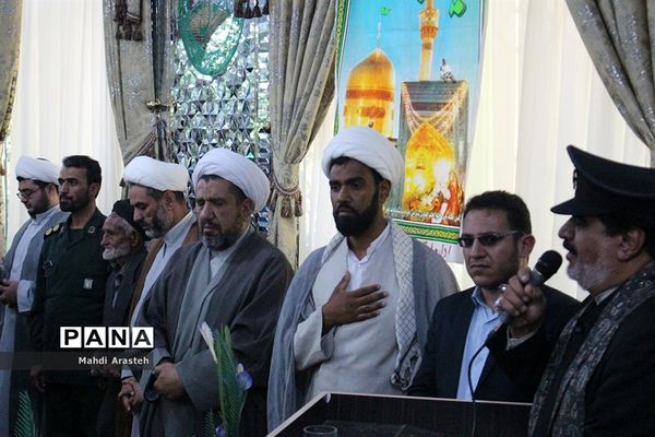 شهرستان قاین با حضور خدام رضوی عطر آگین شد