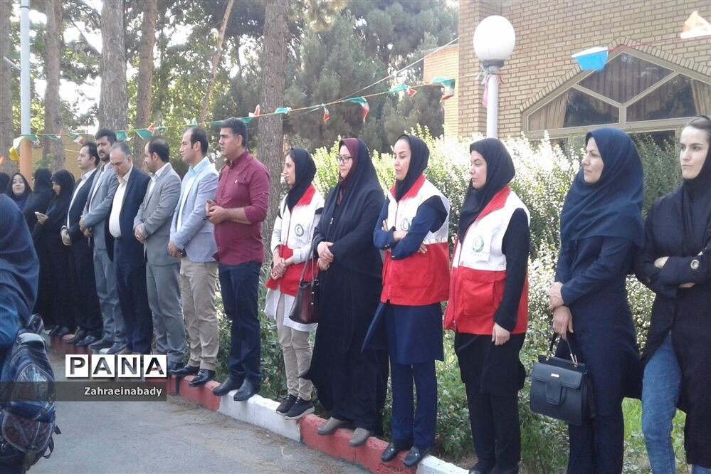 بازدید فرماندار شهرستان ملارد از اردوگاه شهید منتظری شهریار