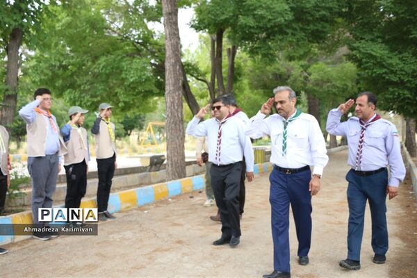 ایستگاه‌های مهارت‌های آموزشی در اولین روز از اردوی استانی پیشتازان فارس