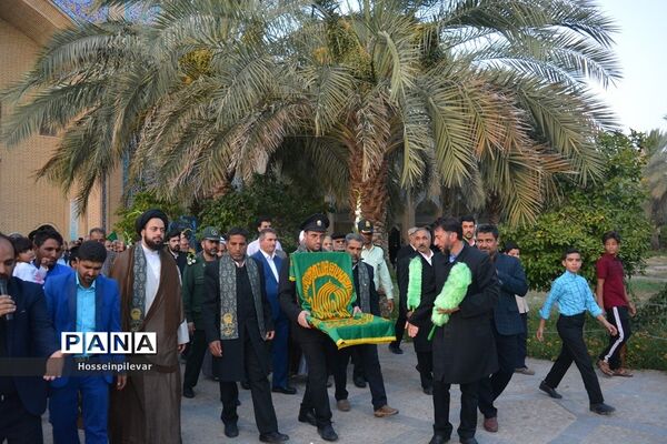 حضور دومین گروه کاروان خدام رضوی در شهرستان طبس استان خراسان جنوبی