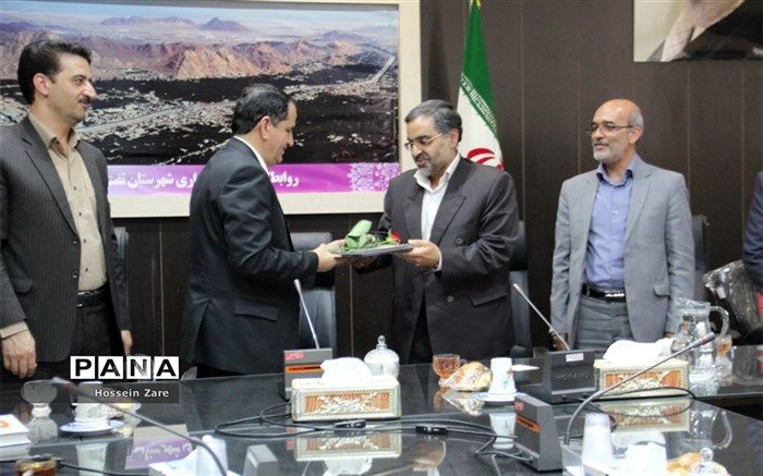 معارفه سرپرست فرمانداری شهرستان تفت