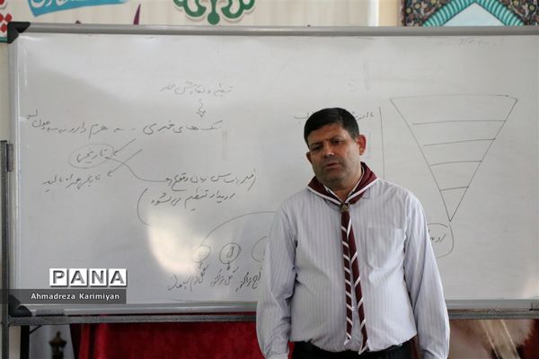 کلاس آموزشی خبرگزاری پانا در اردوی استانی پیشتازان فارس