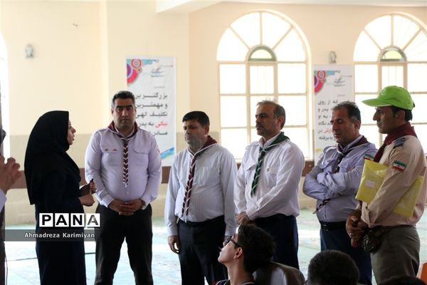 کلاس آموزشی خبرگزاری پانا در اردوی استانی پیشتازان فارس