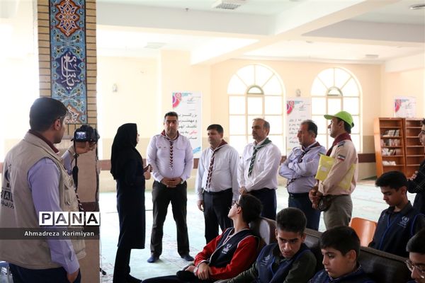 کلاس آموزشی خبرگزاری پانا در اردوی استانی پیشتازان فارس