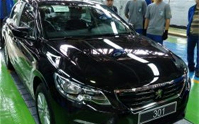 تولید آزمایشی پژو301 ایرانی آغاز شد