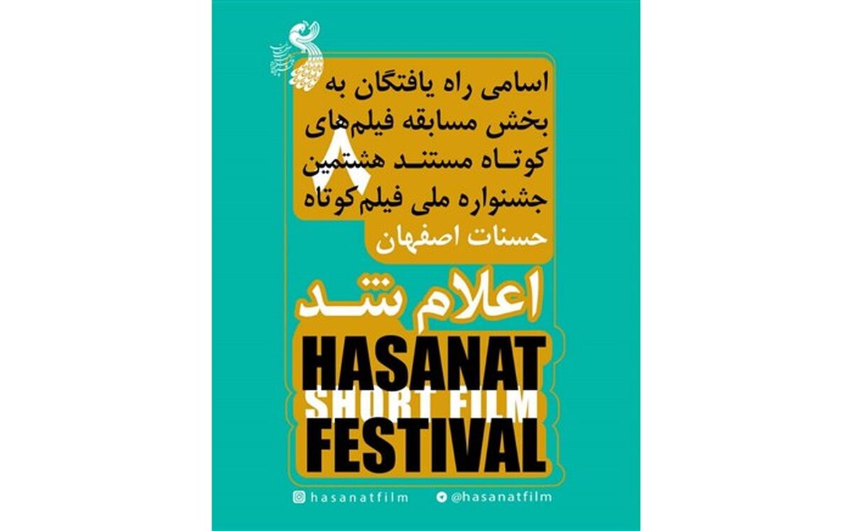 مستندهای راه یافته به بخش مسابقه هشتمین جشنواره حسنات معرفی شد