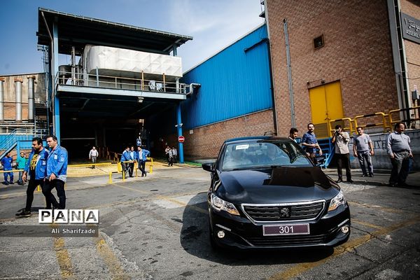 افتتاح خط تولید پژو 301