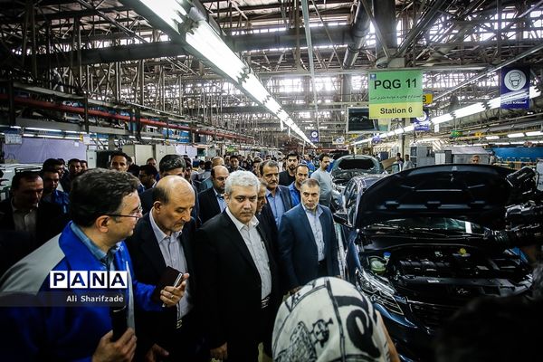 افتتاح خط تولید پژو 301