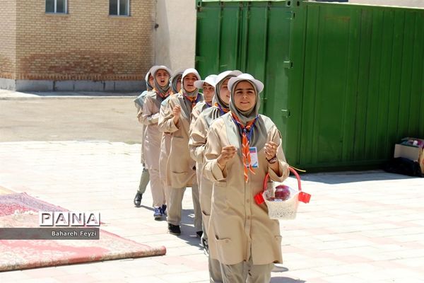 جشنواره استانی مهارت‌های تشکیلاتی  پیشتازان دخترسازمان دانش‌آموزی آذربایجان غربی در ارومیه