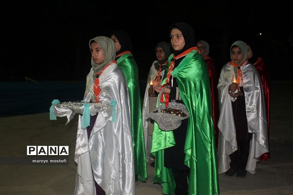 برگزاری نخستین روز از اردو استانی دانش آموزان پیشتاز دختر فارس