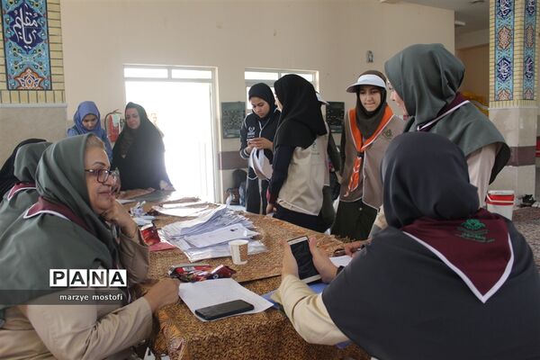 برگزاری نخستین روز از اردو استانی دانش آموزان پیشتاز دختر فارس