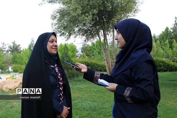 برگزاری نخستین روز از اردو استانی دانش آموزان پیشتاز دختر فارس