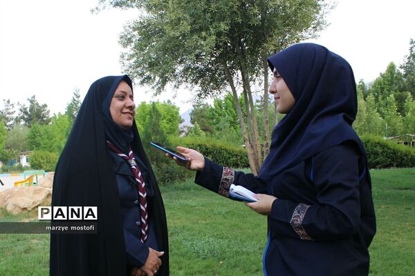 برگزاری نخستین روز از اردو استانی دانش آموزان پیشتاز دختر فارس