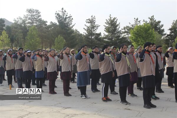 دومین روز از برگزاری اردوی دختران پیشتاز فارس