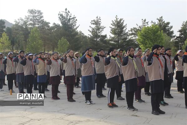دومین روز از برگزاری اردوی دختران پیشتاز فارس