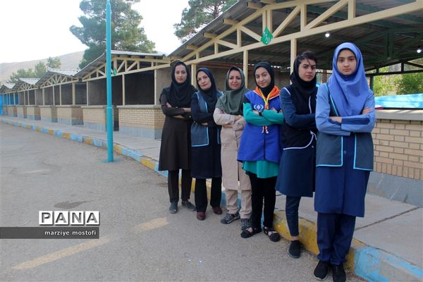 دومین روز از برگزاری اردوی دختران پیشتاز فارس