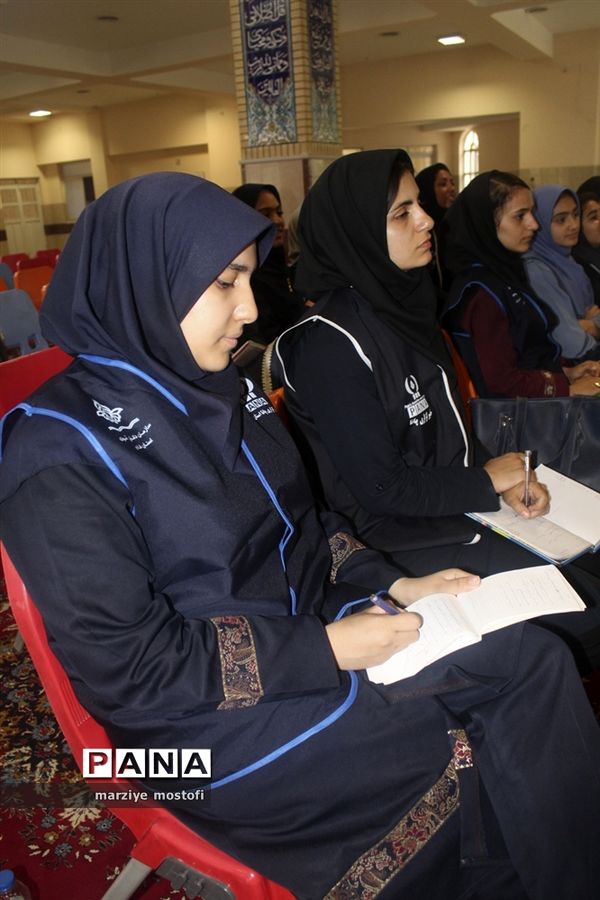 دومین روز از برگزاری اردوی دختران پیشتاز فارس