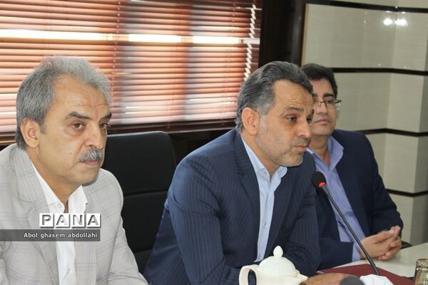 تودیع و معارفه سرپرست معاونت توسعه و پشتیبانی اداره کل آموزش و پرورش استان بوشهر