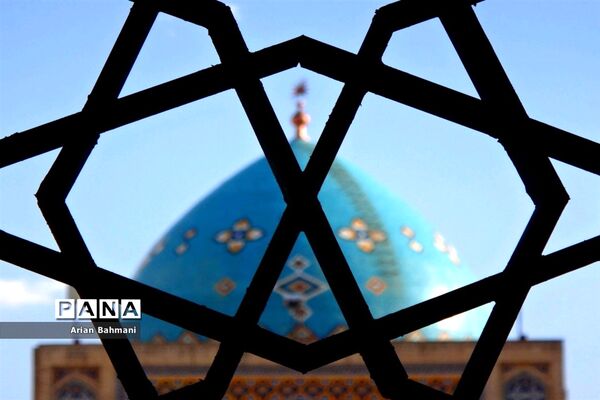 نمایی از مسجد جامع زنجان