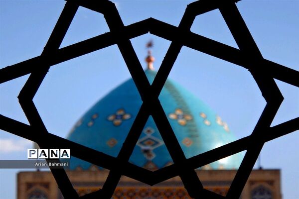 نمایی از مسجد جامع زنجان
